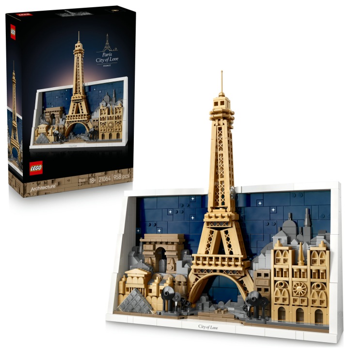 LEGO Architecture Париж - місто любові 21064