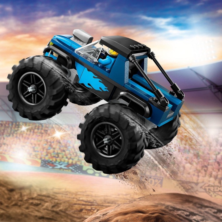 LEGO City 60402 Синій monster truck 60402 — фото 4