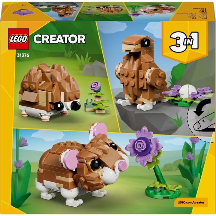 31376 LEGO CREATOR Чарівний хом'як з квіточкою — фото 5