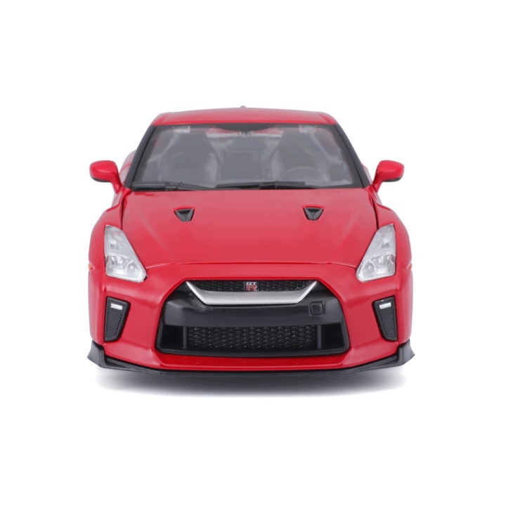 Nissan GT-R 1:24 модель Bburago 18-21082 червоний — фото 12
