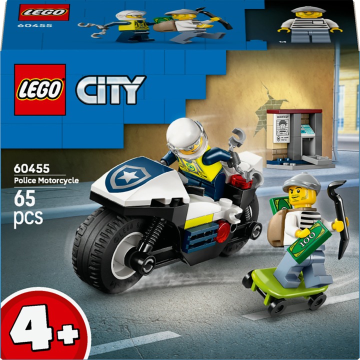 LEGO CITY 60455 погоня на мотоциклі поліцейським — фото 7