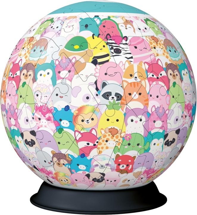 Розслаблювальні Пазли 3D Для Складання Гра Логічна Набір Пазлів SQUISHMALLOW — фото 2