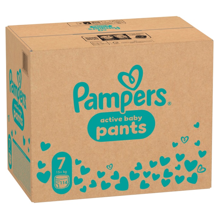 Pampers Pants Трусики-підгузки, розмір 7, 15 кг+, 114 шт. — фото 4