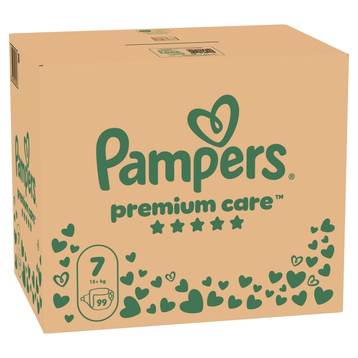 Підгузки Pampers Premium Care Розмір 7 99 шт. 15+ кг — фото 7