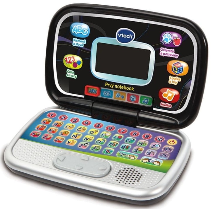 Блокнот VTech чорний пластиковий