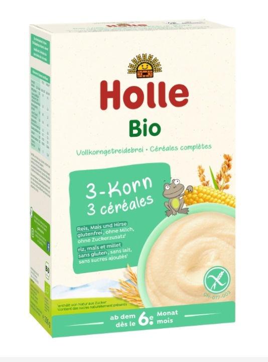 HOLLE кашка біо дітей 3 зерна 6 міс.+ безглютенова — фото 10