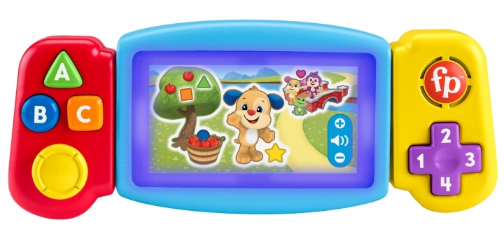 FISHER PRICE інтерактивна іграшка консоль маленького гравця екран з кнопками — фото 2