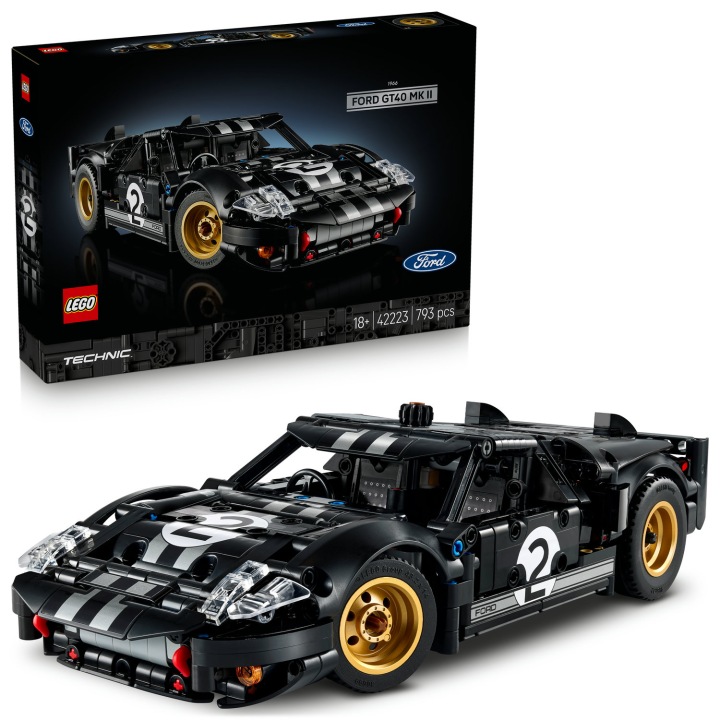 LEGO Technic 42223 Автомобіль гоночний 1966 Ford GT40 + каталог LEGO 2026