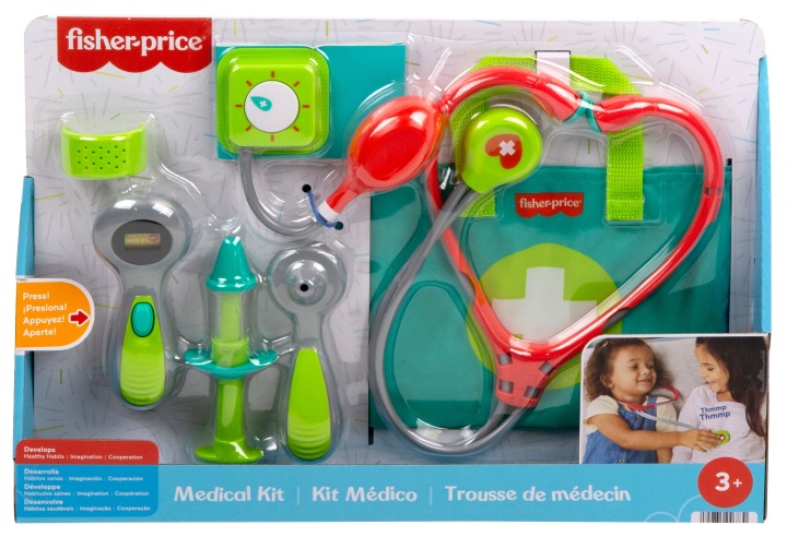 FISHER PRICE набір лікар для дітей аксесуари маленького лікаря — фото 6