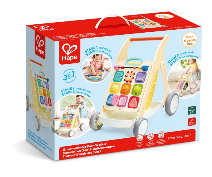 Hape grow-with-me baby walker (87-0389) (фігурка) — фото 9