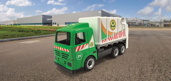 Сміттєвоз Androni Heavy Trucks з гумовими колесами - довжина 50 см — фото 4