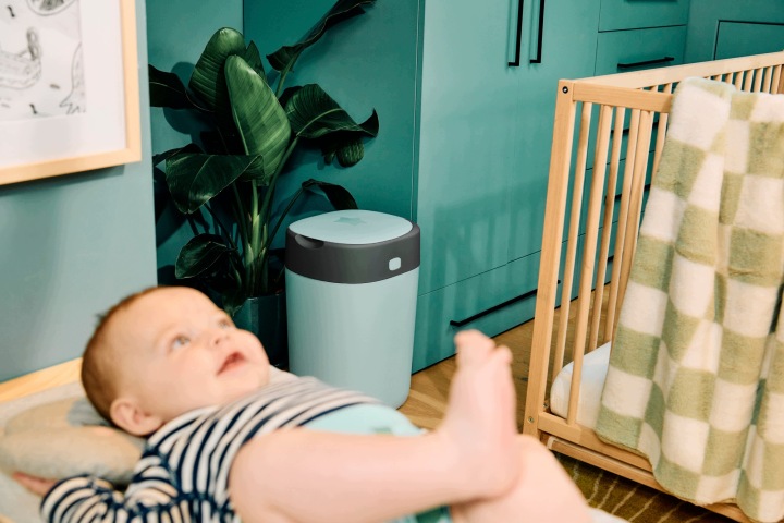 Кошик для підгузків Tommee Tippee Twist & Click, синій — фото 5