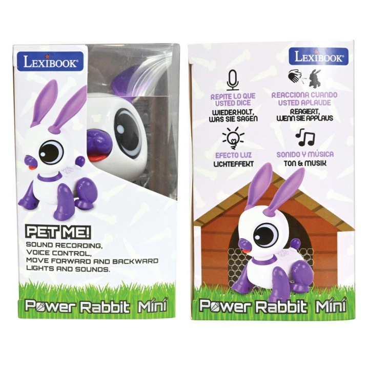 Робот Кролик Power Rabbit Lexibook ROB02RAB Lexibook — фото 3
