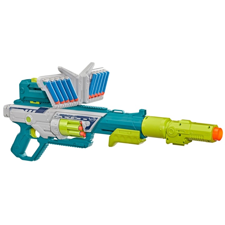 NERF REBEL OPS DEADEYE пускова установка 24 стрілки Elite приціл мішень 8 постріл — фото 8