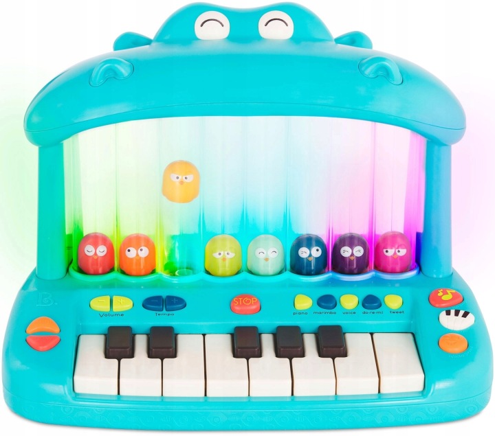 Синтезатор Піаніно Піаніно інтерактивне для Дітей B.Toys Бегемот 12+m