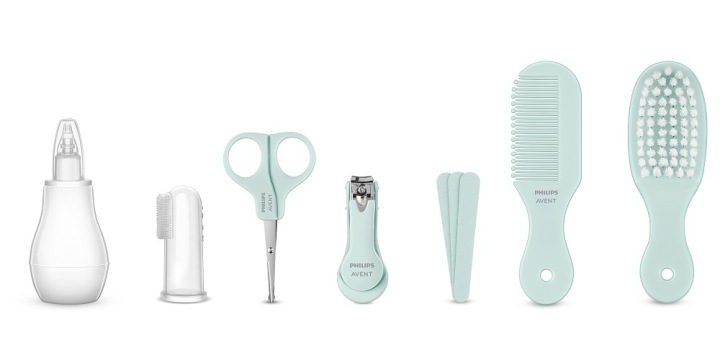 Philips Avent Набір Для догляду Немовляти Аспіратор Ножиці a505