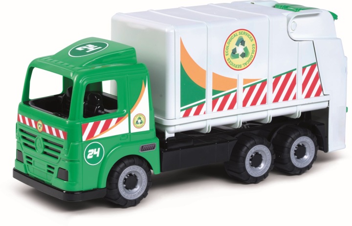 Сміттєвоз Androni Heavy Trucks з гумовими колесами - довжина 50 см