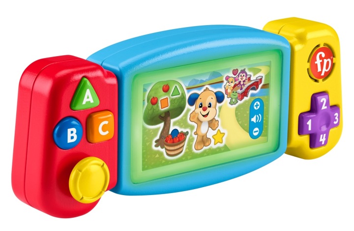 FISHER PRICE інтерактивна іграшка консоль маленького гравця екран з кнопками — фото 3