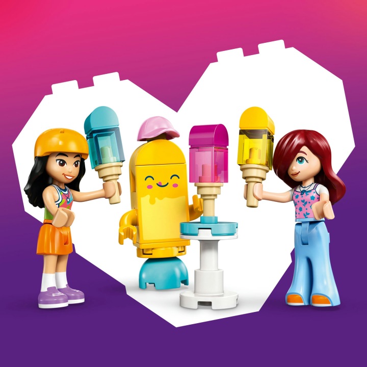 LEGO FRIENDS 42692 прилавок з морозивом і повітряними кульками мінілялечки LIANN і пейслі — фото 5