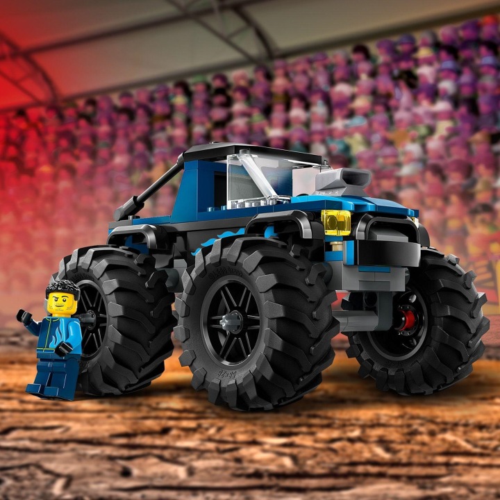LEGO City 60402 Синій monster truck 60402 — фото 5