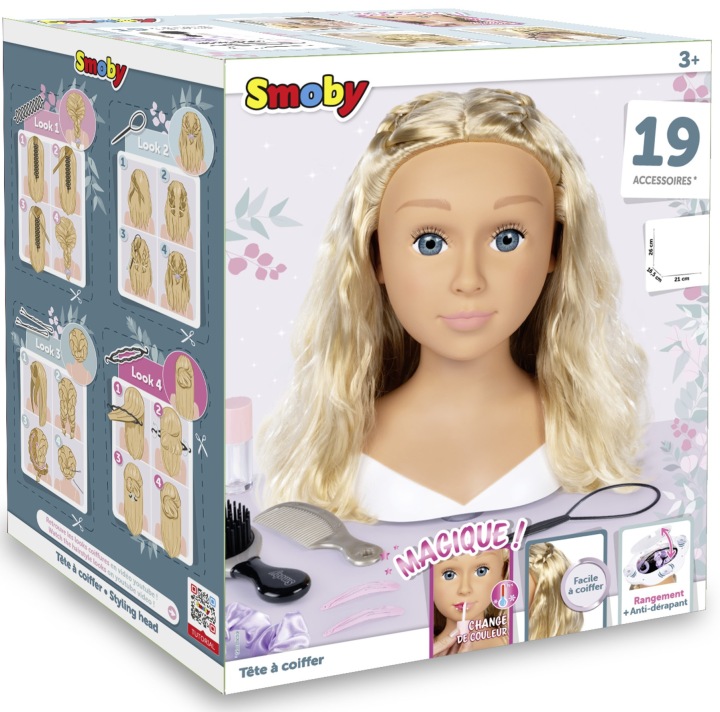 Лялька розвивальна Перукарська справа Smoby My Beauty блонд 19 аксесуарів 320317 — фото 3