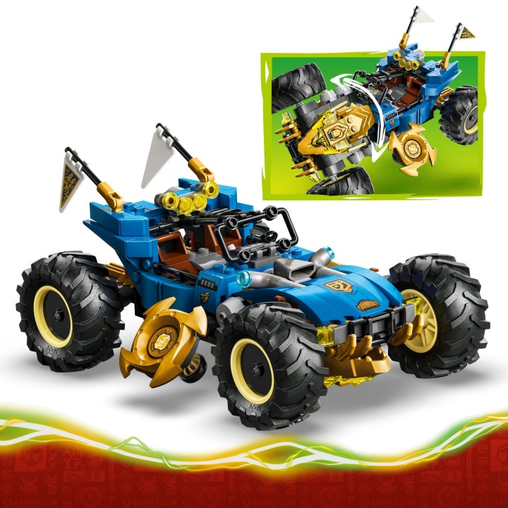 LEGO NINJAGO Багатофункціональний автомобіль Jaya для дітей 71856 — фото 3