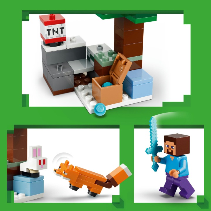 LEGO Minecraft Пригода Steve’a в тайзі 21583 — фото 3