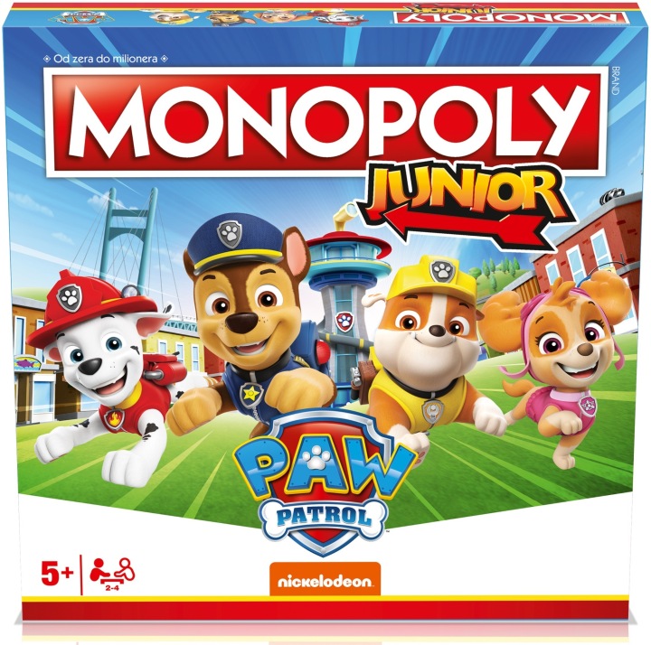 Настільна гра Monopoly Junior Щенячий Патруль Hasbro