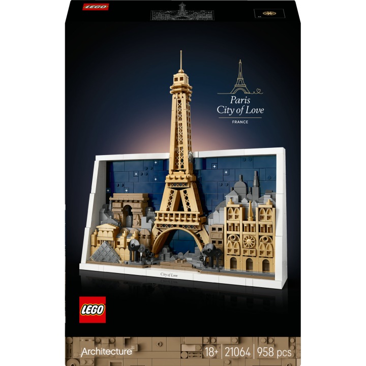 LEGO Architecture Париж - місто любові 21064 — фото 6
