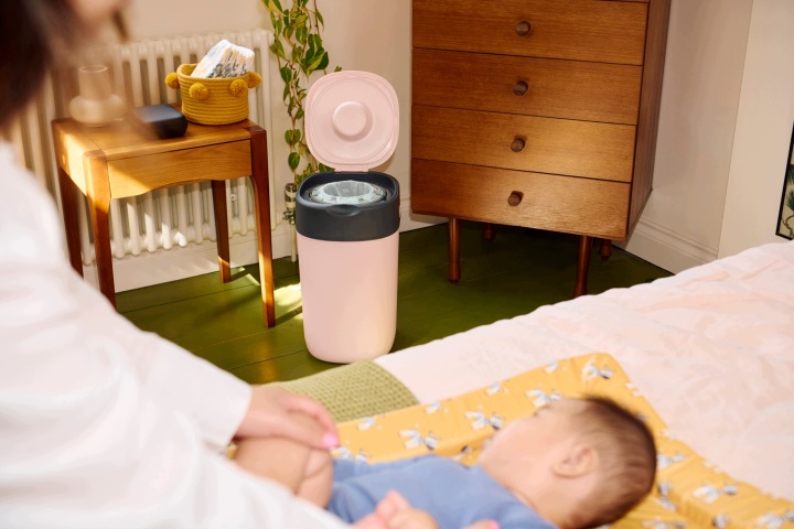 Кошик для підгузків Tommee Tippee Twist & Click, рожевий — фото 3