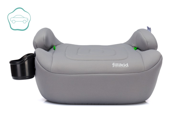 Fillikid Крісло Flip Deluxe Isofix i-size сірий — фото 4