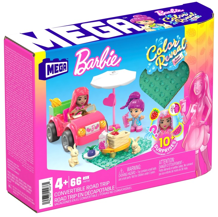 Мега Набір Деталей Barbie Кабріолет Весела Прогулянка — фото 5