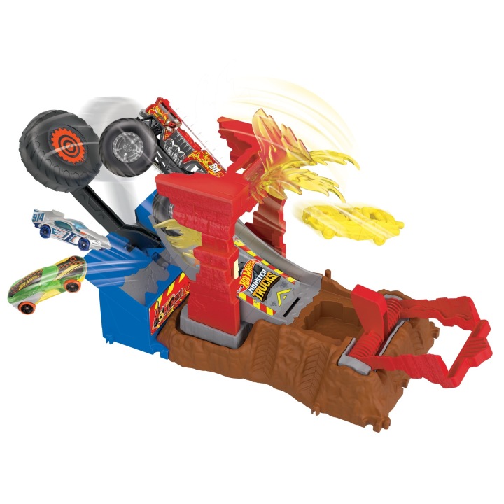 Hot Wheels Monster Truck Арена Smashers набір з машинкою 5 Сигналізація — фото 3