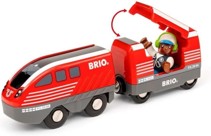 BRIO Набір Pull Back Train потяг залізниця для дітей — фото 3