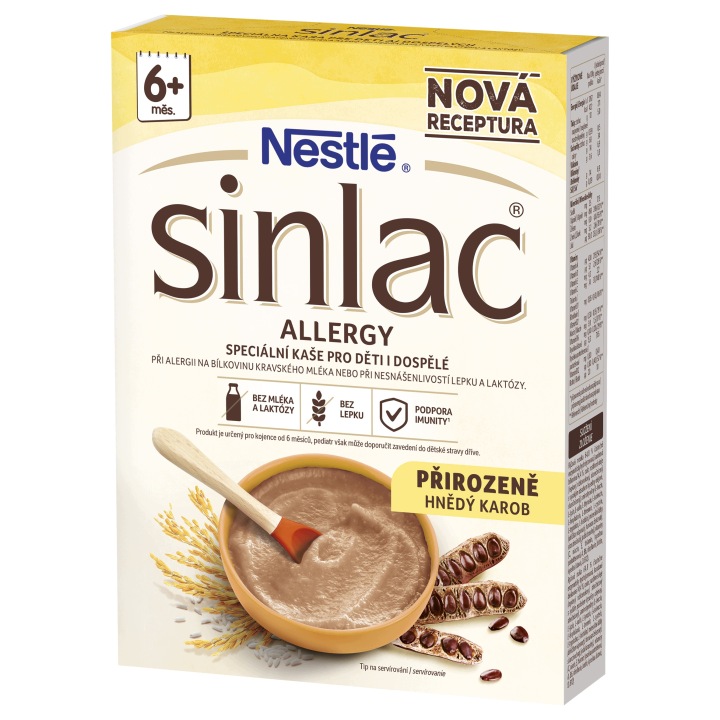 NESTLÉ Вівсянка безмолочна Sinlac Allergy 250 г — фото 3