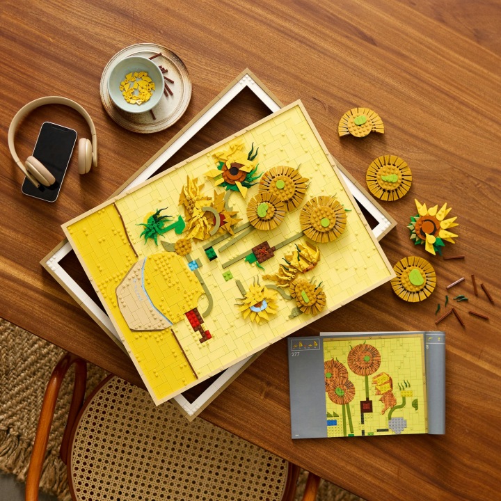 LEGO Art 31215 Vincent van Gogh Соняшники — фото 3