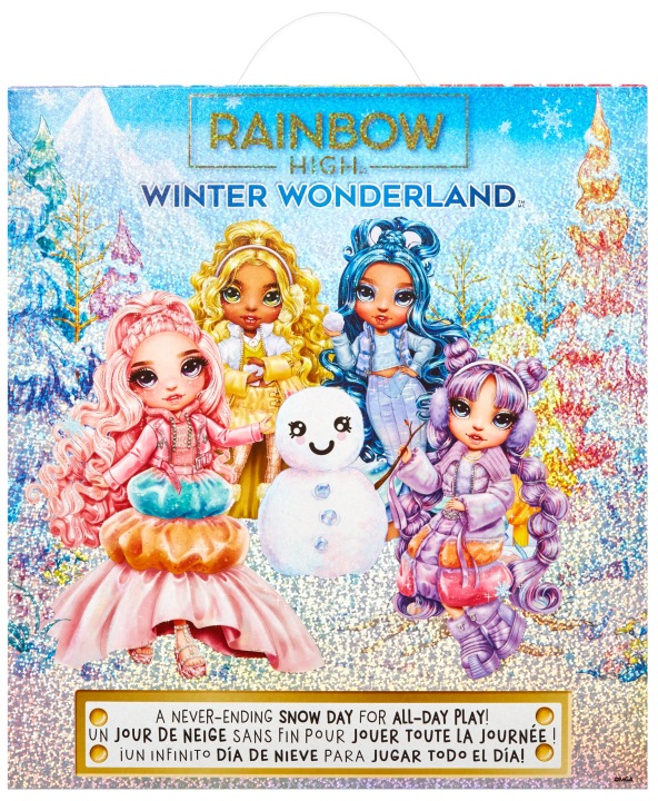 RAINBOW HIGH WINTER WONDERLAND зимова лялька VIOLET фіолетова 120865 — фото 5