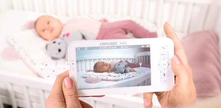 Радіоняня з відео і підсвічуванням LED KIDO з додатком мобільною — фото 9