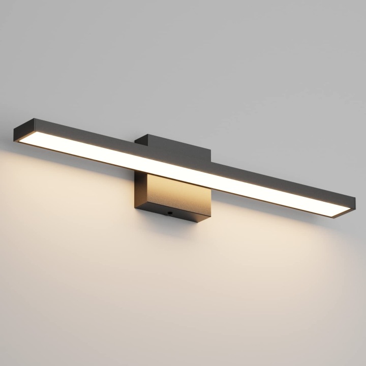 Klighten Led nástěnné svítidlo nad zrcadlo 60 cm 20 W 2000 lm 3000K černé