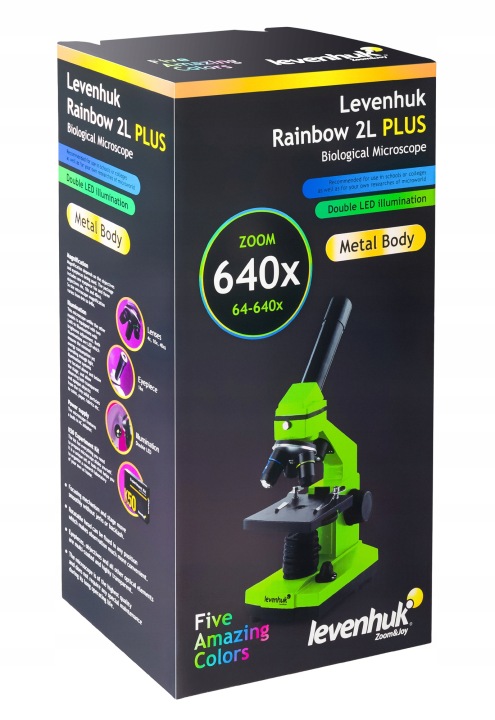 Мікроскоп Levenhuk Rainbow 2 л — фото 14