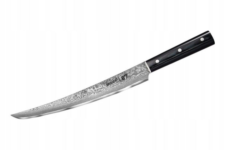 Samura Damascus 67 Nářezový nůž Tanto 23 cm (SD67-0046MT)