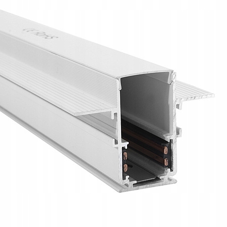 Podomítková magnetická lišta bílá 48V Multi Magnetic LL-20D 150 cm