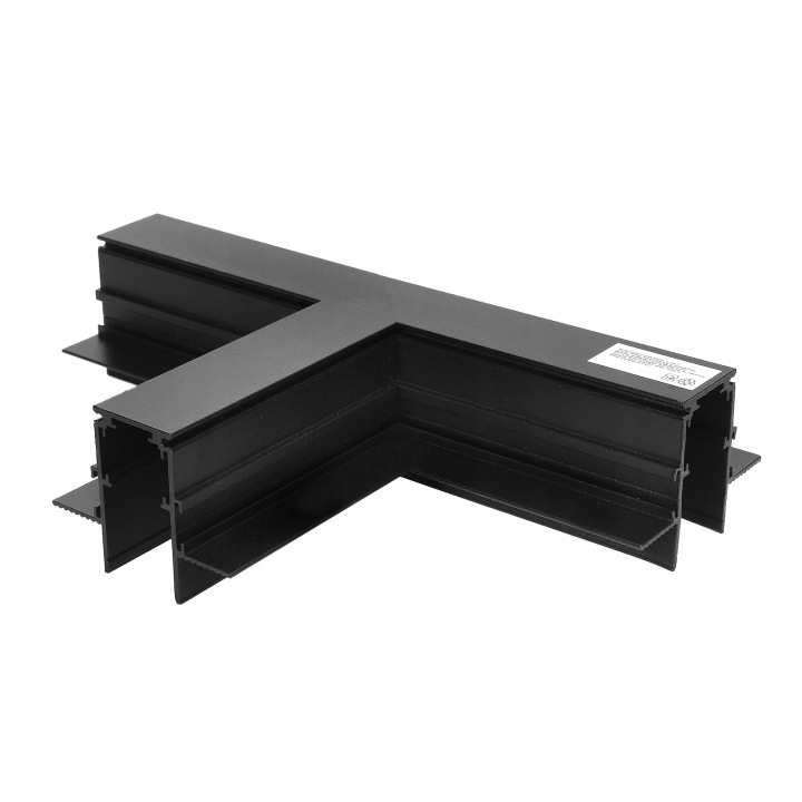 Spojka „t“ pro magnetické lišty LL-20D Černá