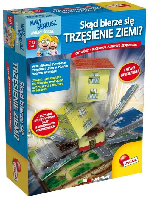 Zestaw naukowy Skąd bierze się Trzęsienie ziemi? Liscianigiochi DA-50833