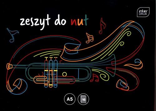 Zeszyt do nut A5 Interdruk 16 kartek