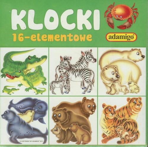 Klocki obrazkowe Adamigo 16 elementów