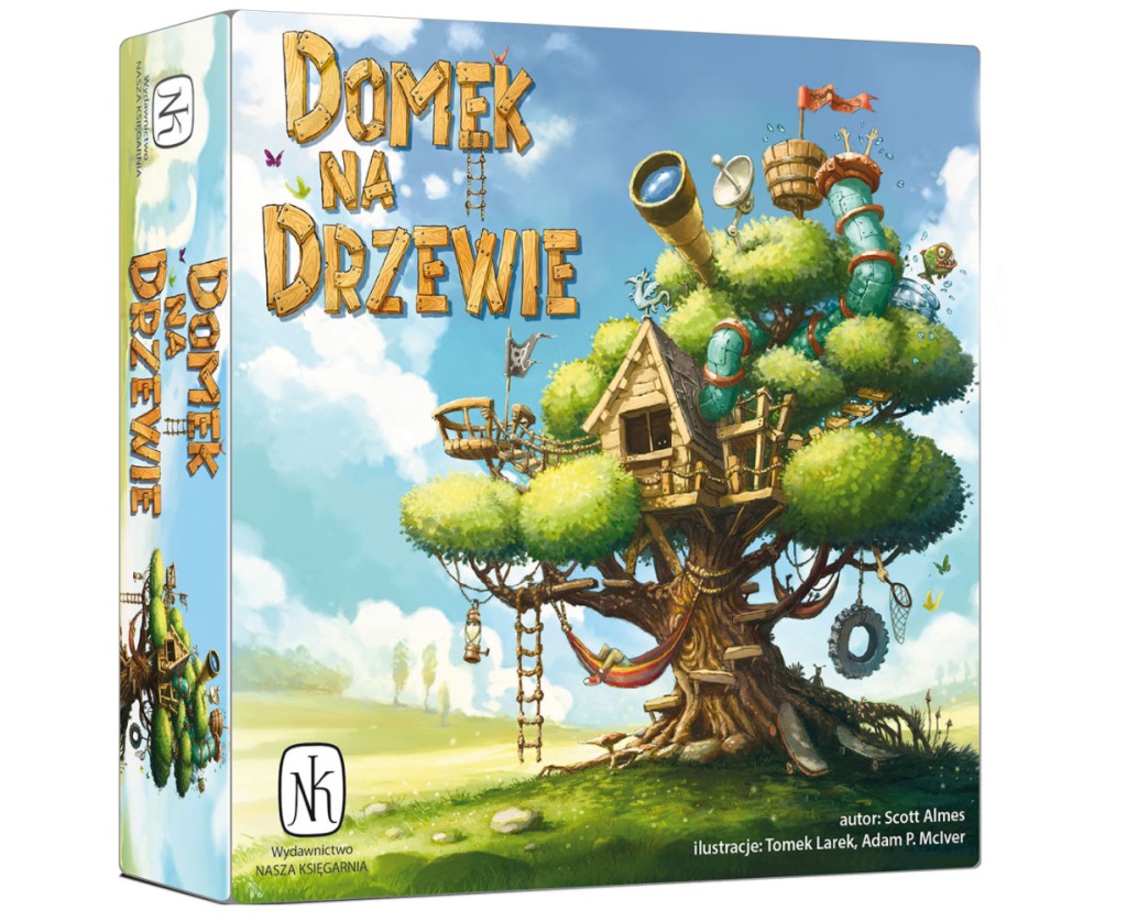 Gra planszowa Domek na drzewie Nasza Księgarnia
