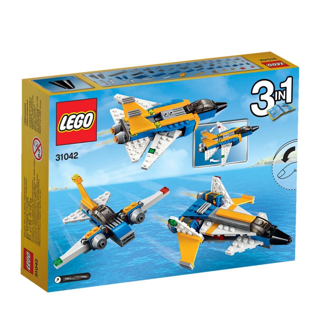 LEGO 31042 Creator 3w1 - Super ścigacz
