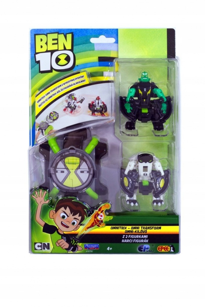 Figurki wyrzutnia dysków Ben 10 Omnitrix PBT76790C