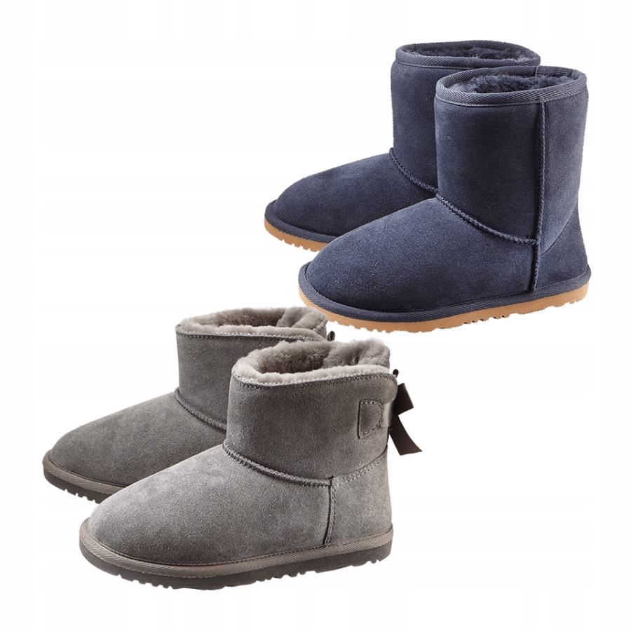 WALKX Kids śniegowce botki JAGNIĘCA SKÓRA r. 30